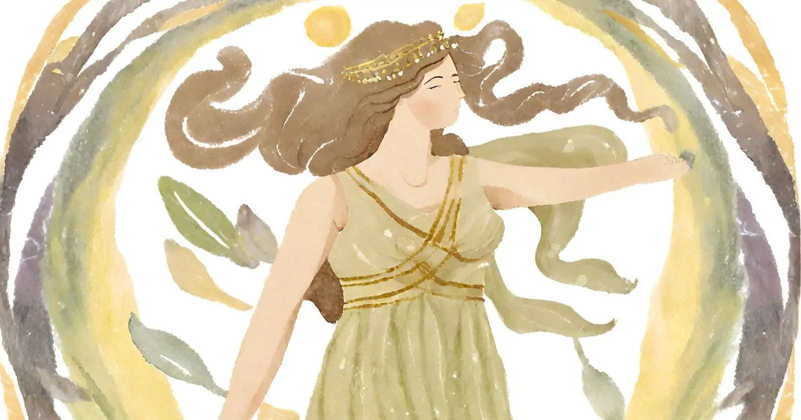 Deusa Grega Gaia Abundância e Fertilidade