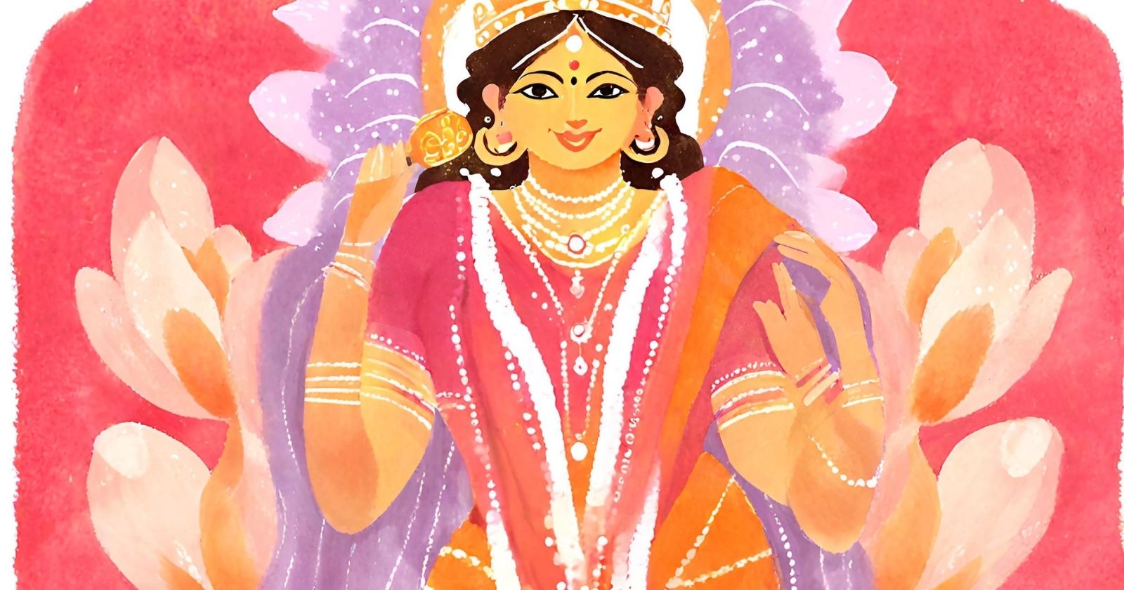 Lakshmi a Deusa Hindu da prosperidade