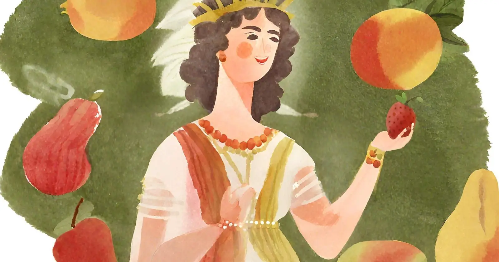 Pomona a Deusa Romana das frutas