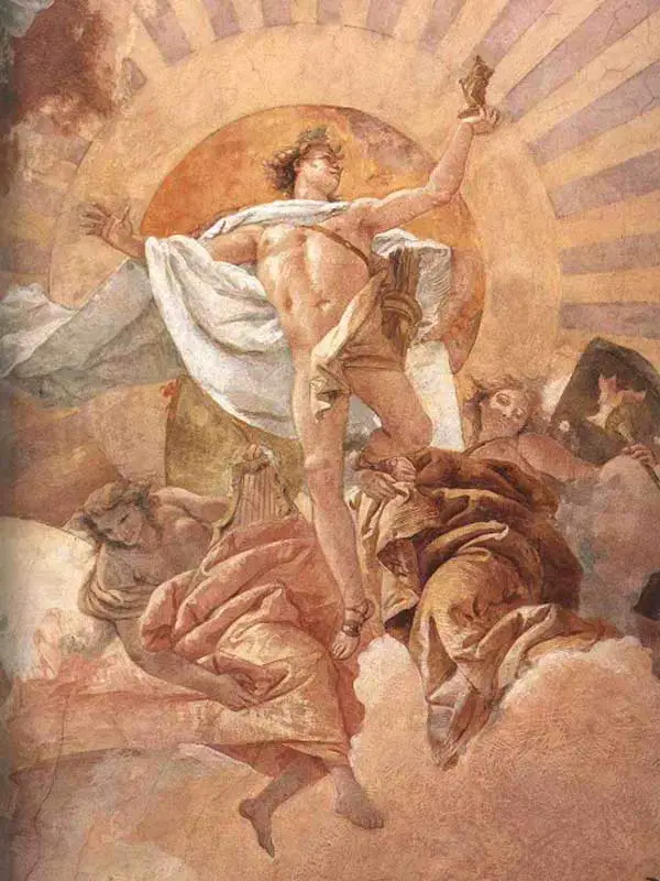Apollo and the Continents - Giovanni Battista Tiepolo