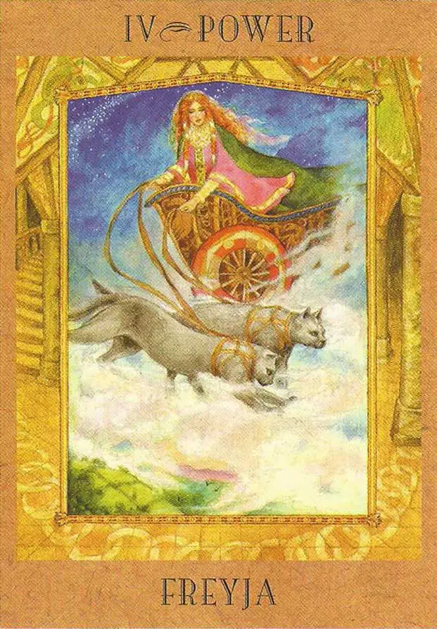 Deusa Freyja - The Goddess Tarot