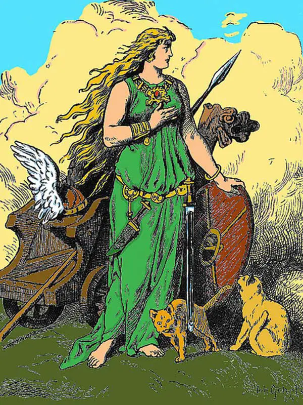 Freya Deusa da beleza e da força
