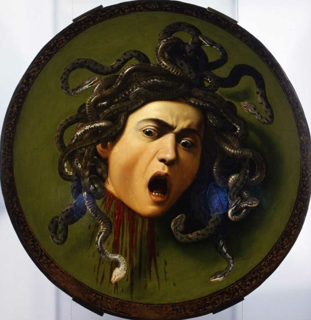 Medusa por Caravaggio