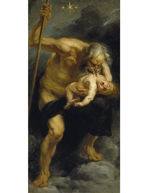 Saturno devorando seu Filho, obra de Rubens