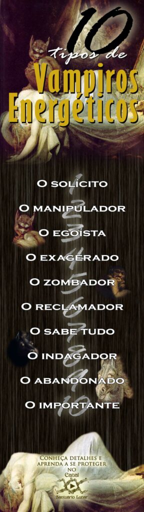 10 tipos de Vampiros Energéticos