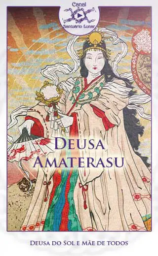 Deusa Amaterasu - Deusa do Sol e Mãe de Todos (Pinterest)