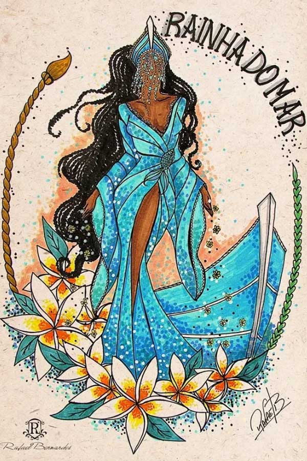 Iemanjá Rainha do Mar por Rafael Bernardes
