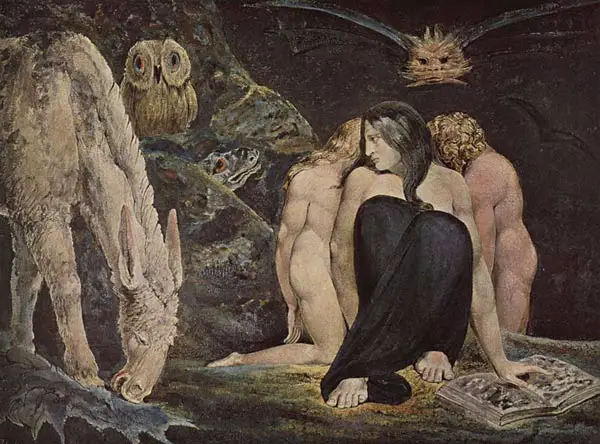 Hecate (1795) por William Blake