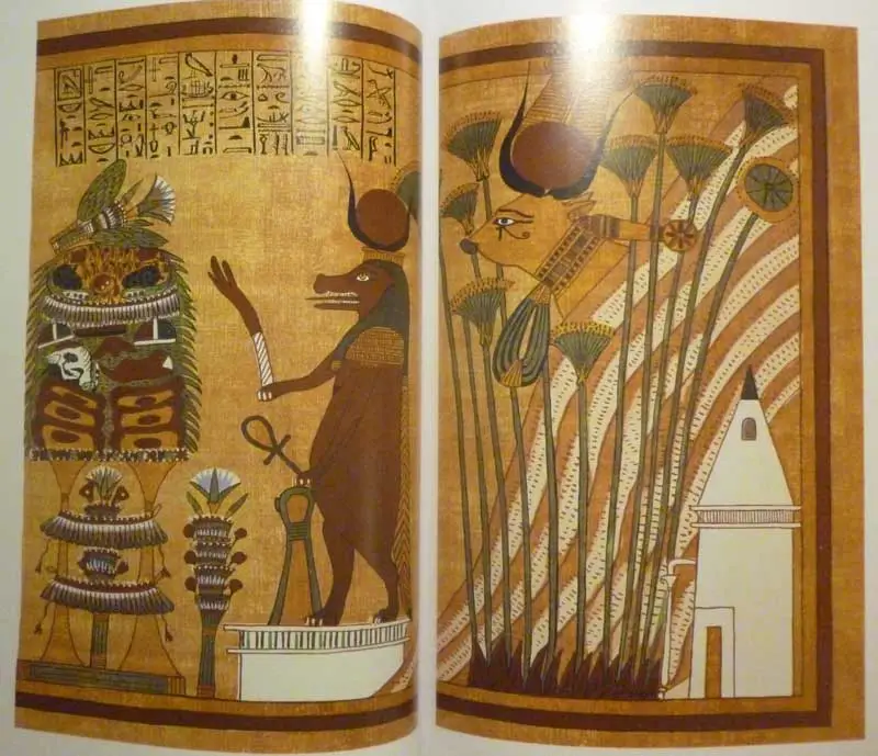 Deusa Hathor - Papiro de Ani - O Livro dos Mortos