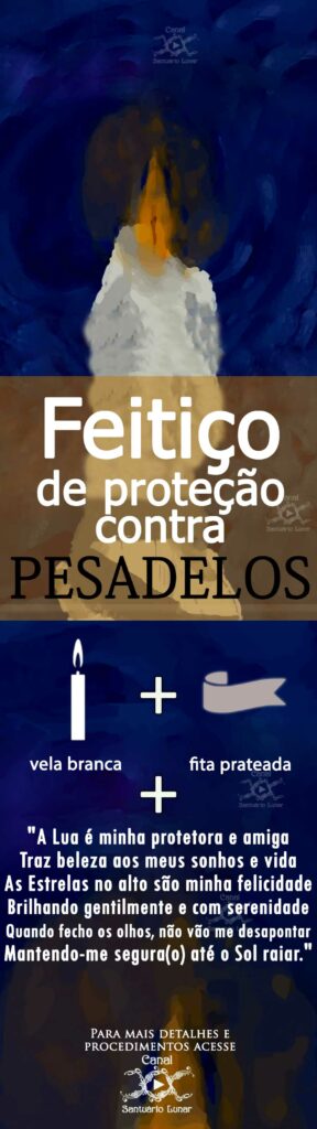 Feitiço de proteção contra pesadelos