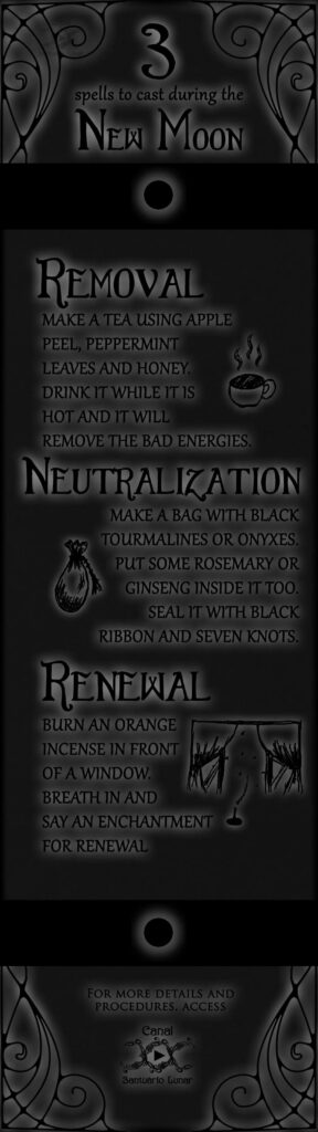 New Moon Spells (Pinterest)