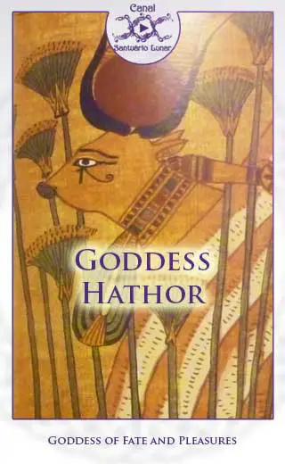 Goddess Hathor - Goddess of Fate and Pleasures (Pinterest)