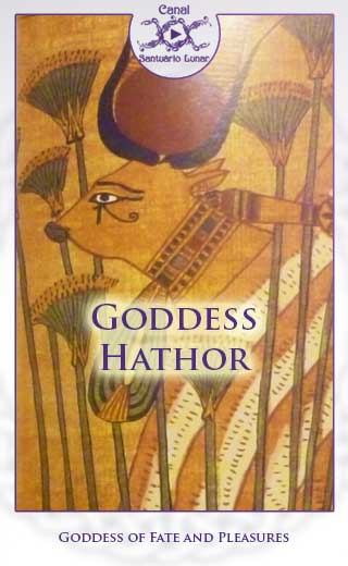 Goddess Hathor - Goddess of Fate and Pleasures (Pinterest)