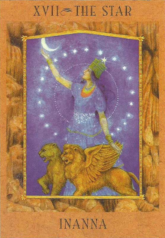 Goddess Inanna - The Goddess Tarot