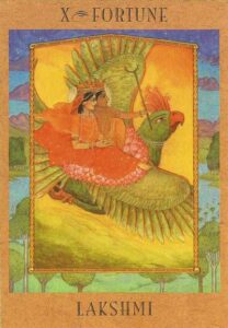 Goddess Lakshmi - The Goddess Tarot