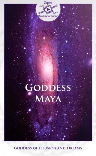 Goddess Maya - Goddess of Illusion and Dreams (Pinterest)