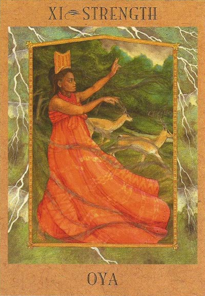 Goddess Oyá - The Goddess Tarot