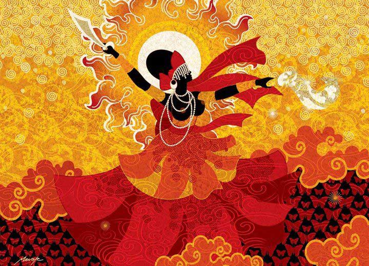 Goddess Oyá - Goddess of Winds and Strength November 13, 2020 Goddess Oyá por Menote Cordeiro