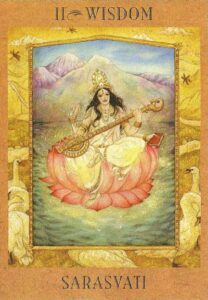 Goddess Sarasvati - The Goddess Tarot