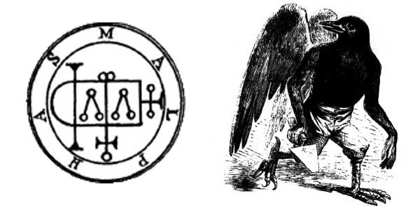 Magia dell'evocazione - Malphas (Goetia)