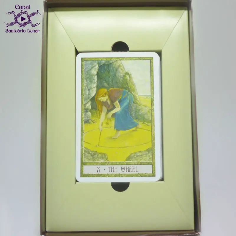 Tarot Decks - The Druid Craft Tarot - Box (interior with cards)