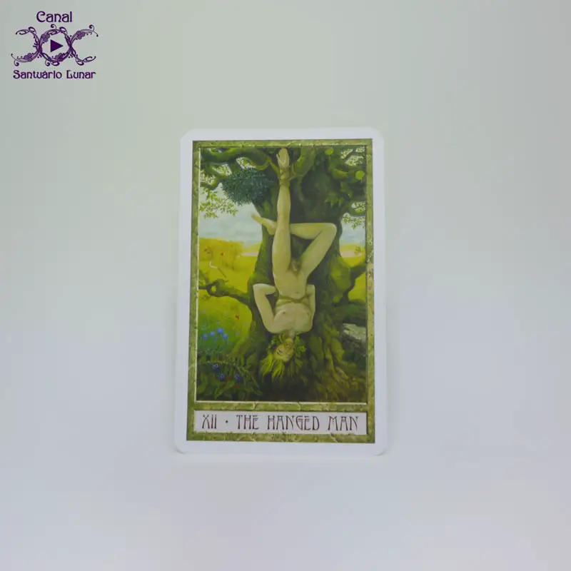 Tarot Decks - The Druid Craft Tarot - The Hanged Man
