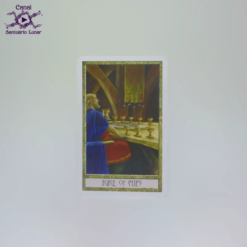 Tarot Decks - The Druid Craft Tarot - 9 of Cups
