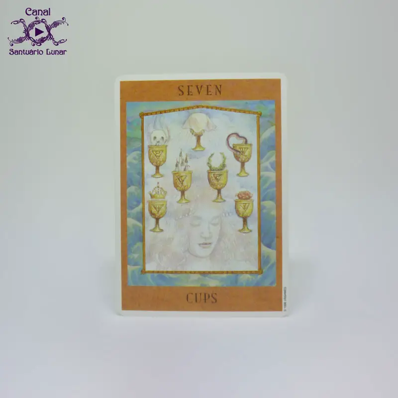Tarot Decks - The Goddess Tarot - 7 of Cups