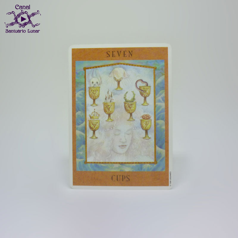 Tarot Decks - The Goddess Tarot - 7 of Cups