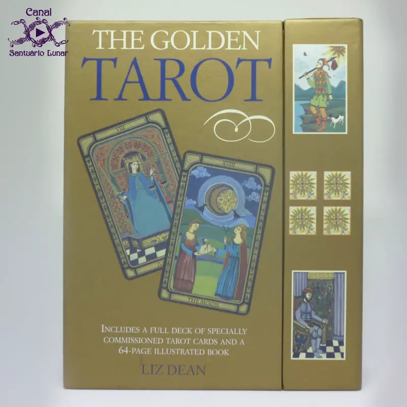 Tarot Decks - The Golden Tarot - Box