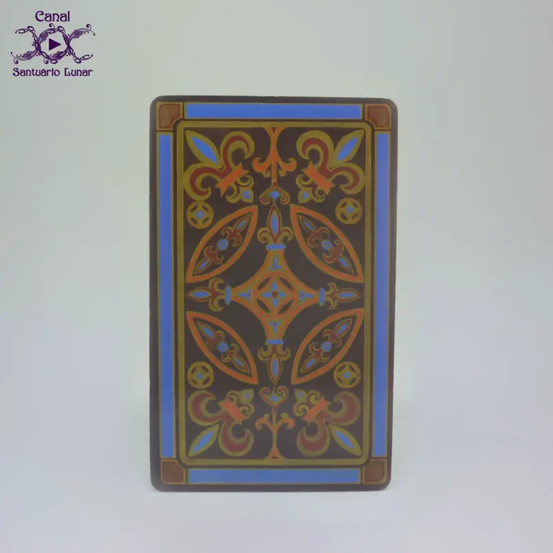 Tarot Decks - Golden Tarot - Back of cards