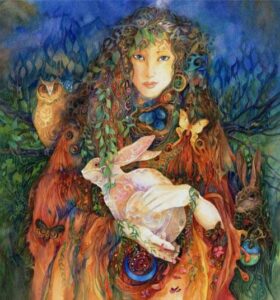Ostara Sabbat - Goddess Eostre