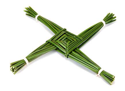 Wheel of the Year Imbolc Sabbat - Brigid's Cross