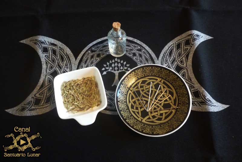 Feitiços de proteção contra inimigos - Spell Bottle - Materiais necessários 02