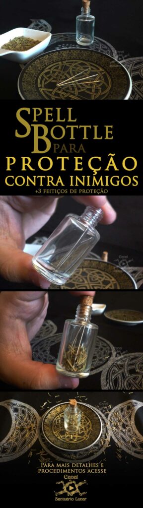 Feitiços de proteção contra inimigos - Spell Bottle