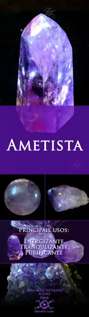 Ametista - Magia com Cristal