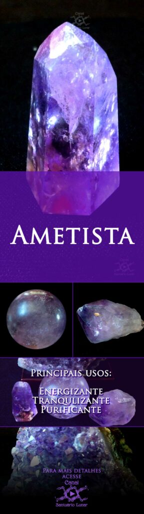 Ametista - Magia com Cristal