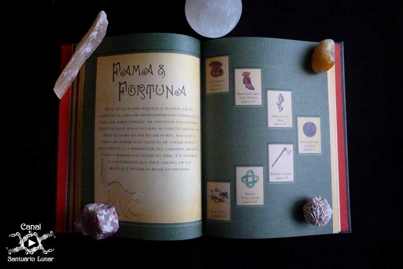 Livro dos feitiços - Fama e Fortuna