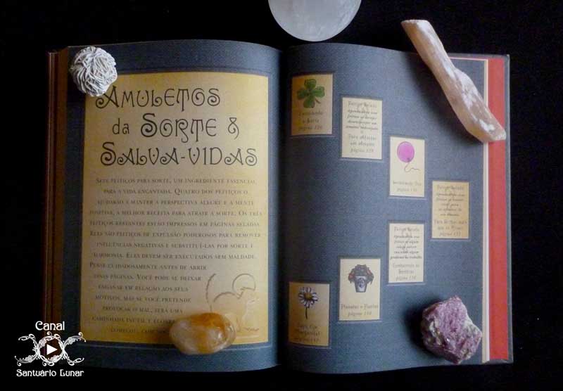 Livro dos feitiços - Amuletos de Sorte e Salva-vidas