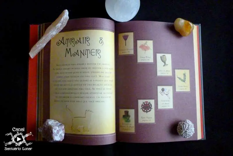 Livro dos feitiços - Atrair e Manter