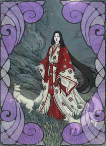 Goddess Inari - Illustrated by Dreoilin