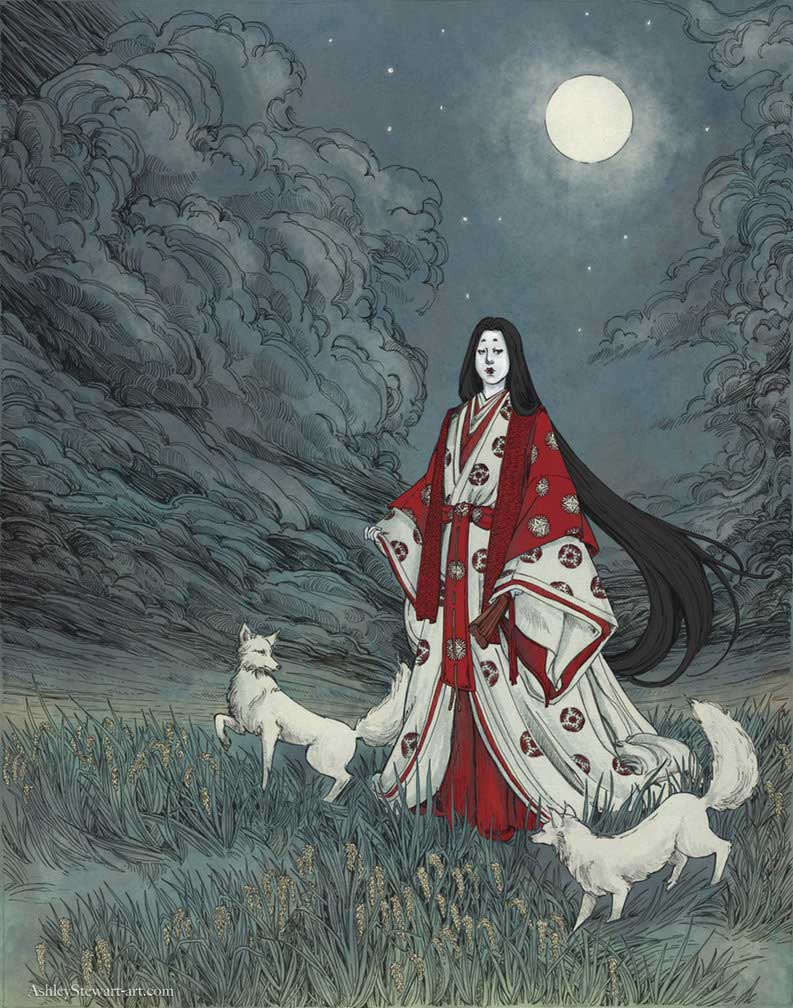 Goddess Inari by Dreoilin at DeviantArt