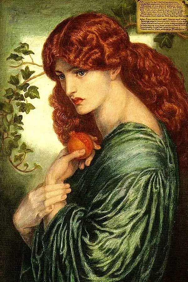 Prosperina- - Dante Gabriel Rossetti - 1870