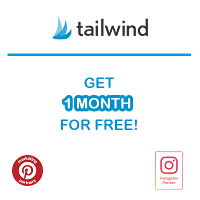 Get a free month and grow your blog with Tailwind