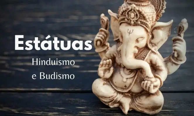 Compre Estátuas Deuses Hindus e Budismo