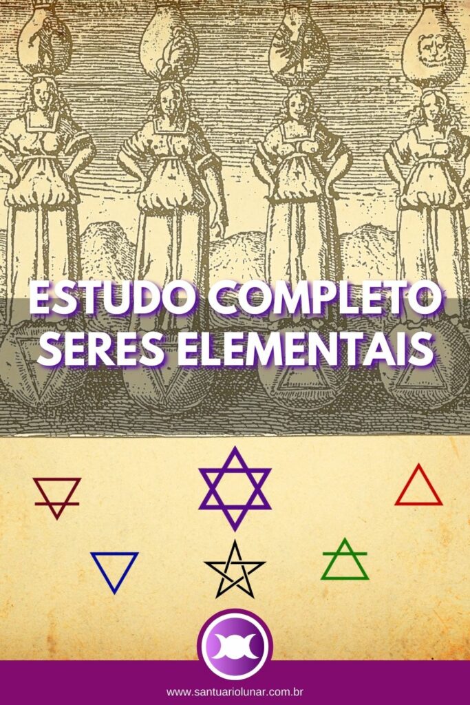 Estudo Salve no Pinterest! Completo - Os Seres Elementais da natureza