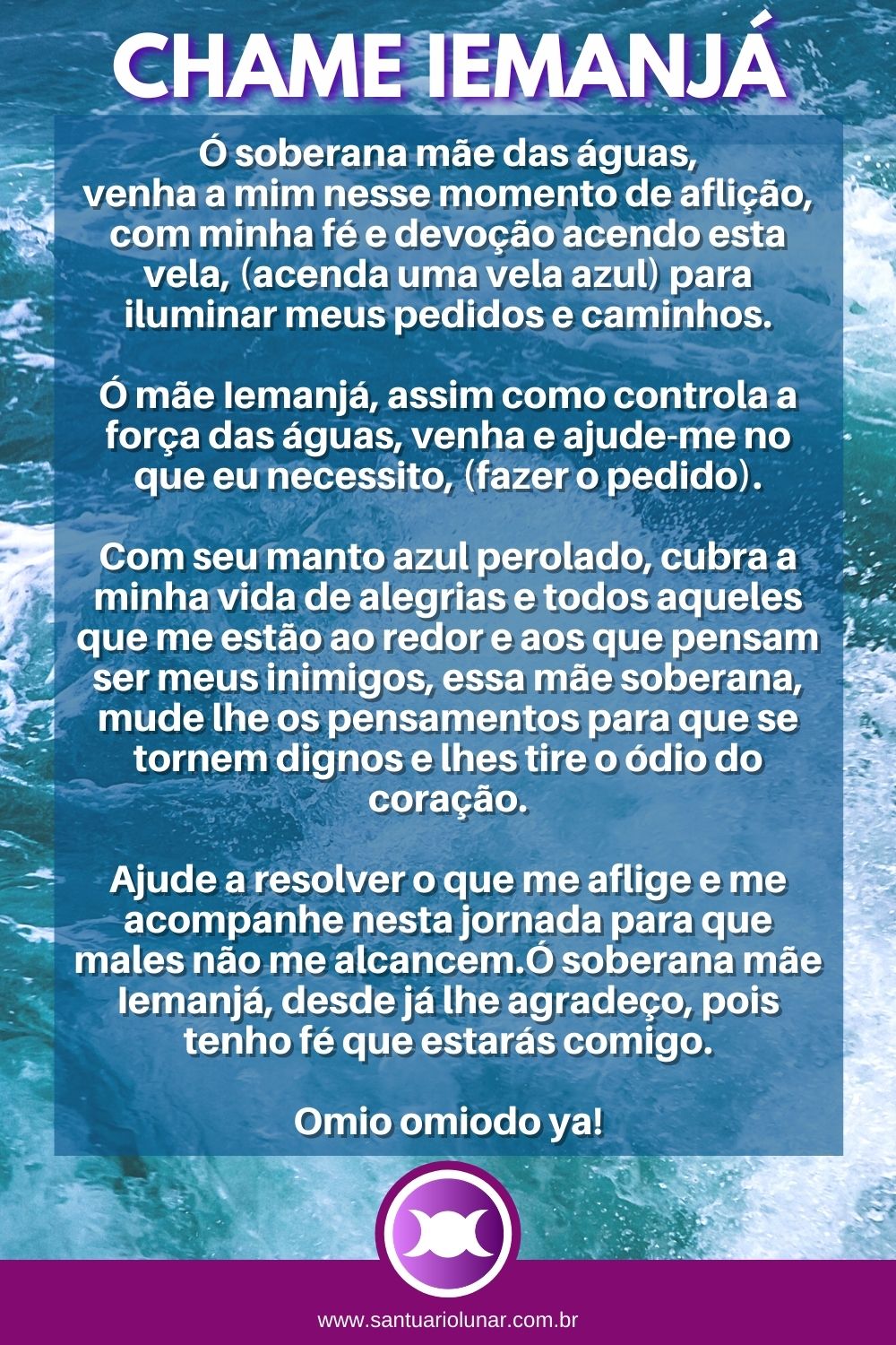 Oração para Iemanjá - Oferenda, ponto e como invocar a rainha do mar