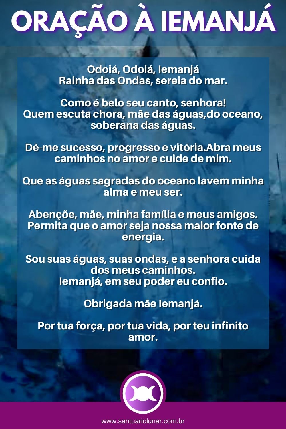 Oração para Iemanjá - Oferenda, ponto e como invocar a rainha do mar