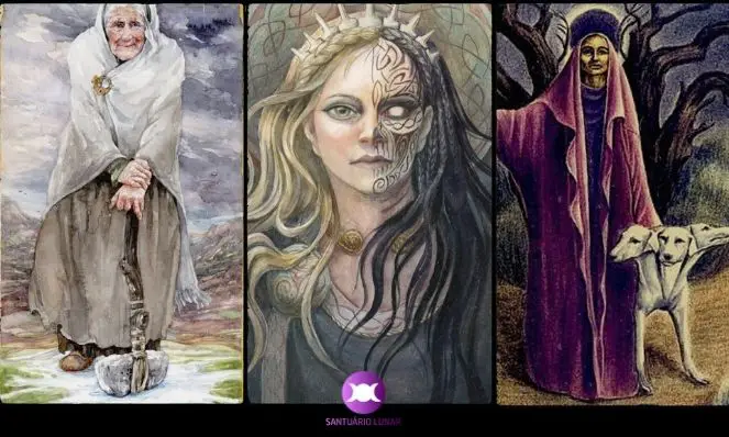 Exemplos de Deusa Anciã - Cailleach, Hel e Hécate