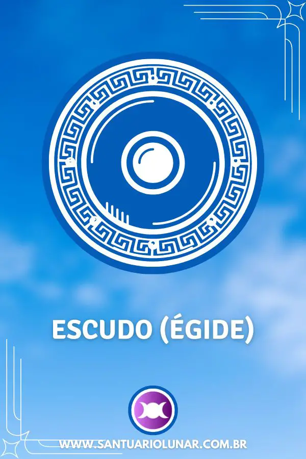 Símbolos de Atena - 03 Escudo (Égide)
